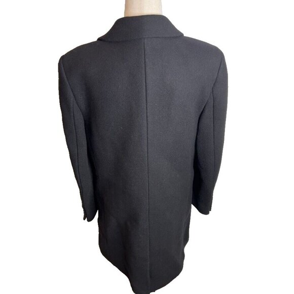 Madewell Womens $298 Blazer Coat in Insuluxe Fabric Black Size 0 NT120 - Picture 5 of 11